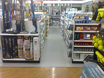 Prestige Cleaning store aisles